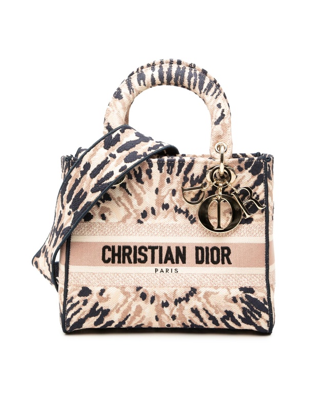 Pre-Loved by Azura Reborn - Pre-Loved Medium Embroidered Canvas Tie Dye Lady D Lite