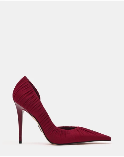 Steve Madden - Evangeline Burgundy Heels