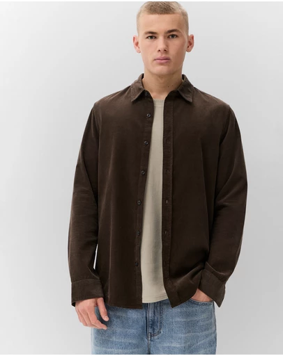 UNISON - Cord Regular Fit Shirt