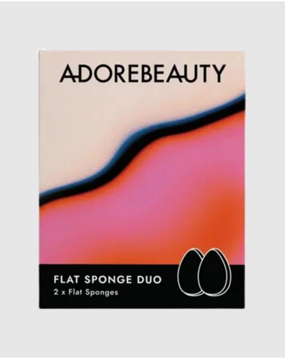 Adore Beauty - Flat Sponge Duo LIMITED EDITION