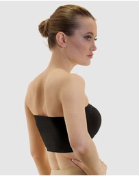 B Free Intimate Apparel - Strapless Bandeau Bra (A-B-C-D-DD) Cup