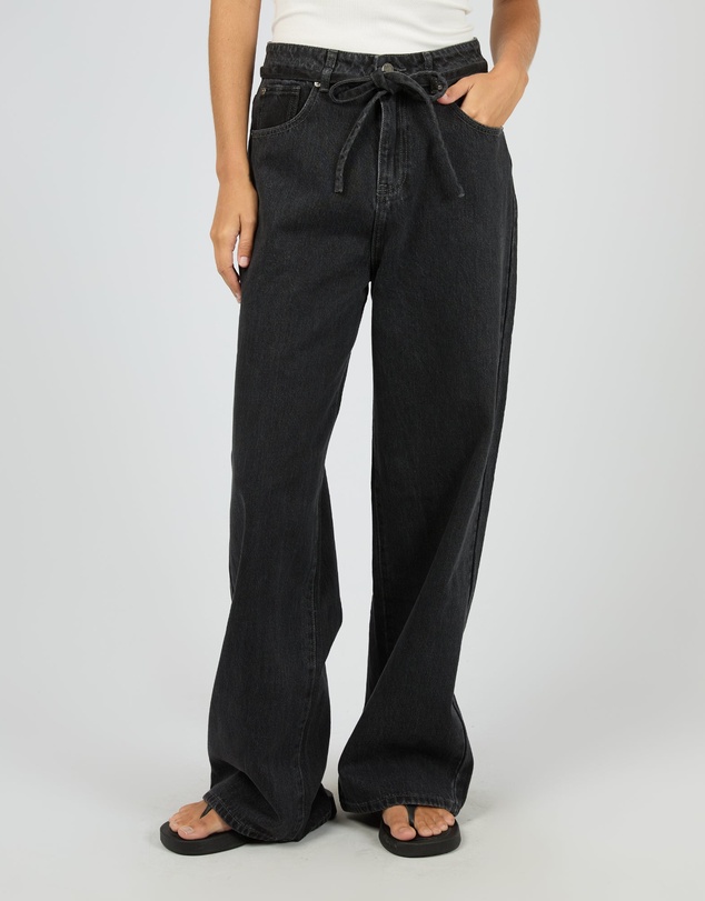 All About Eve - Gia High Rise Baggy Coal