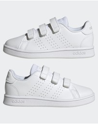 adidas Sportswear - Advantage Court Lifestyle Hook-and-Loop Shoes Kids