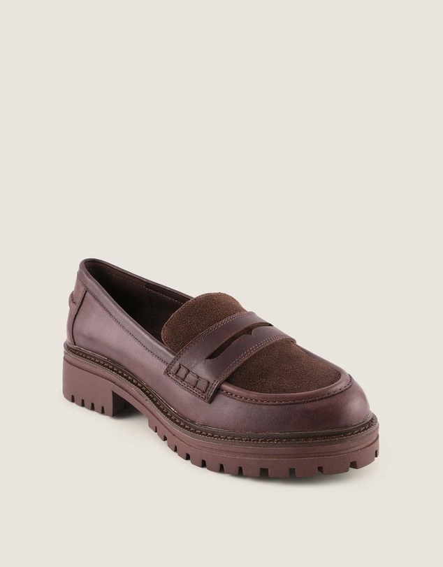 Shelly Shen - Ellison Loafers Brown Leather/Suede