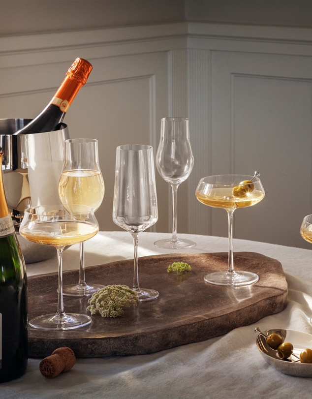 Georg Jensen - Sky Champagne Flute, 6 Pcs