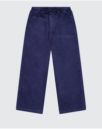 Sonnie - Corduroy Trouser -Navy
