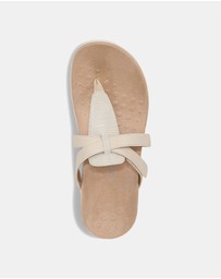 Vionic - Karley Toe Post Sandal - Cream