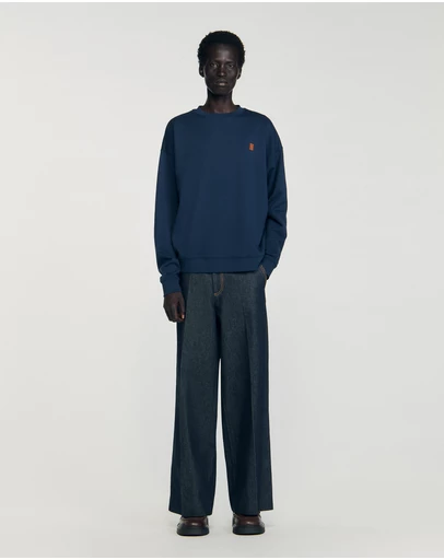 Sandro - Crewneck Patch 4S Sweatshirt