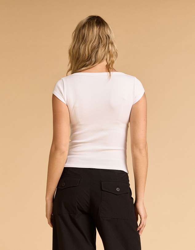 MVN - Soft Scoop Neck Top