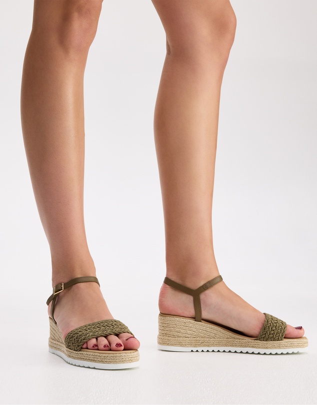 Edward Meller - MARTINA Woven Front Espadrille