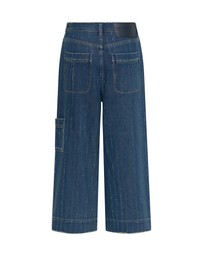 ONE TEASPOON - Bad Boys High Waist Wide Leg Denim Jeans - Glitter Highway