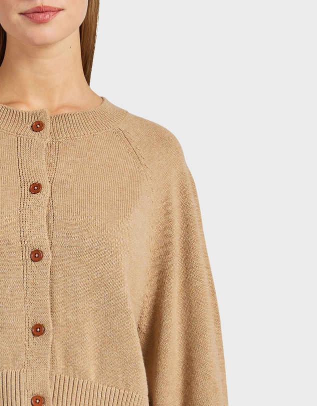 Academy Brand - Flora Crew Knit Cardigan