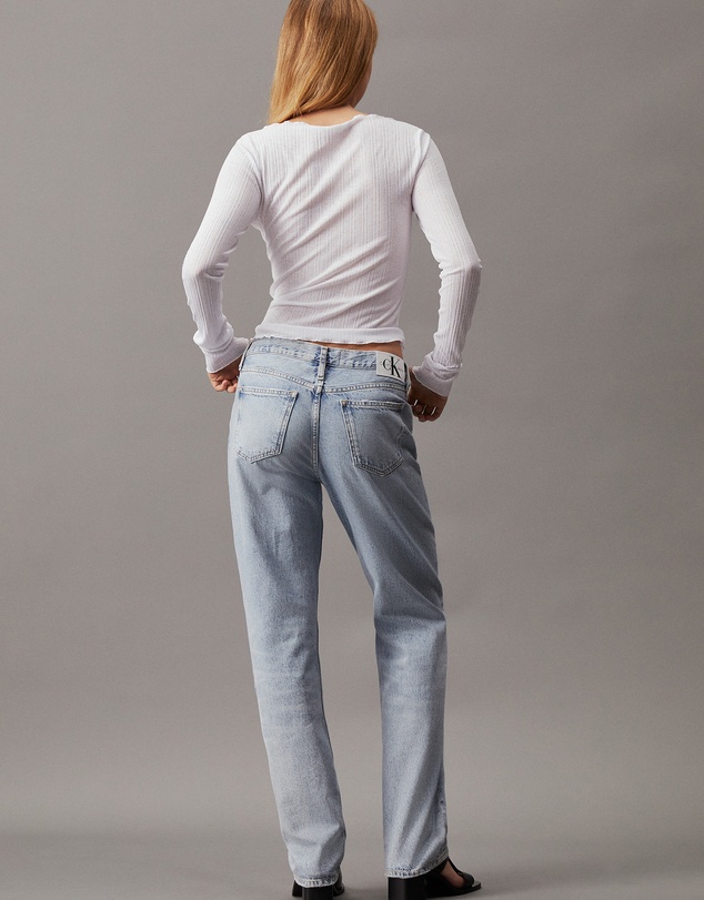 Calvin Klein Jeans - Low Rise Straight Jeans