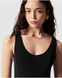& Other Stories - Cut-Seam Maxi Dress