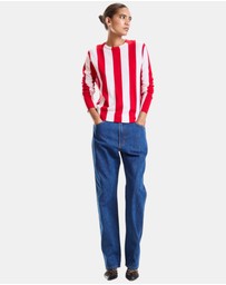 Cynthia Rowley - Sideline Striped Sweater