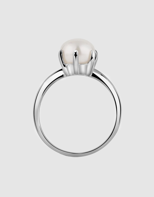 Elli Jewelry - Ring Pearl 925 Sterling Silver