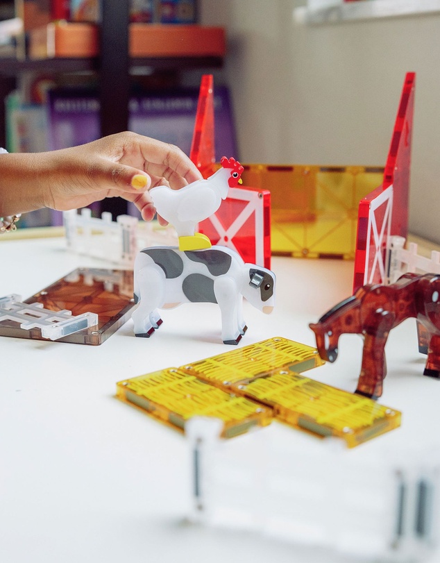 Magna-Tiles - MAGNA-TILES - Farm Animals - 25 Piece Set