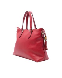 Pre-Loved by Azura Reborn - Pre-Loved Leather Bamboo Tassel Satchel