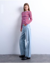 TOPSHOP - Stripe LS Everyday Tee
