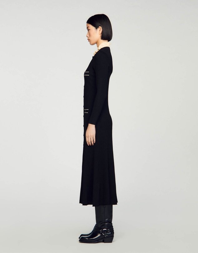 Sandro - Odaya Knitted Dress