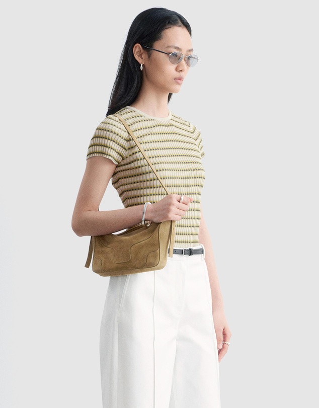 & Other Stories - Striped Rib-Knit T-Shirt