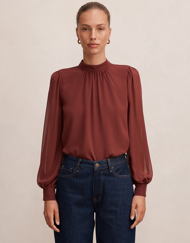 Forever New - Deja Sheer Blouse