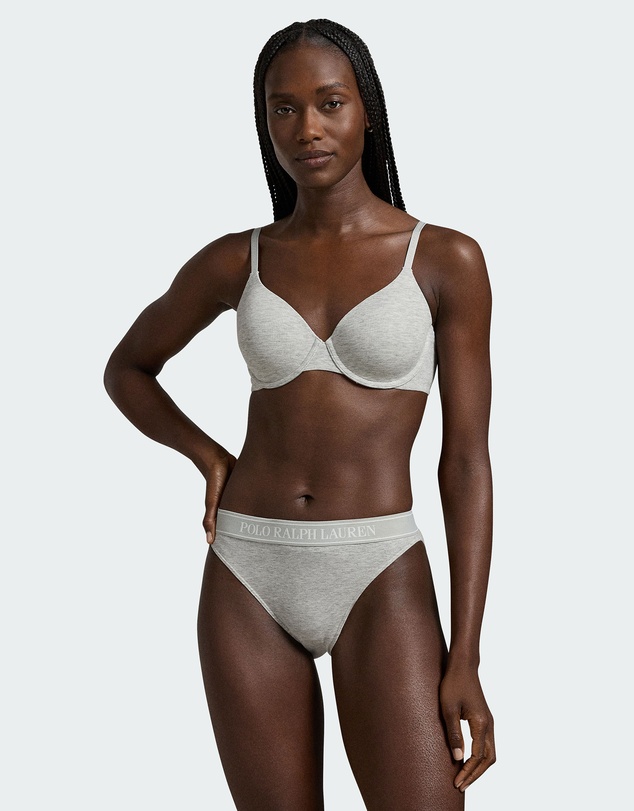 Polo Ralph Lauren - Polo Essentials Cotton Blend High Leg Bikini Brief