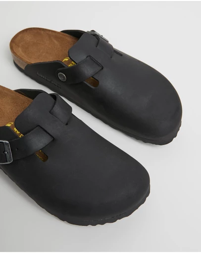 Birkenstock - Boston Nubuck Oiled Narrow - Women's