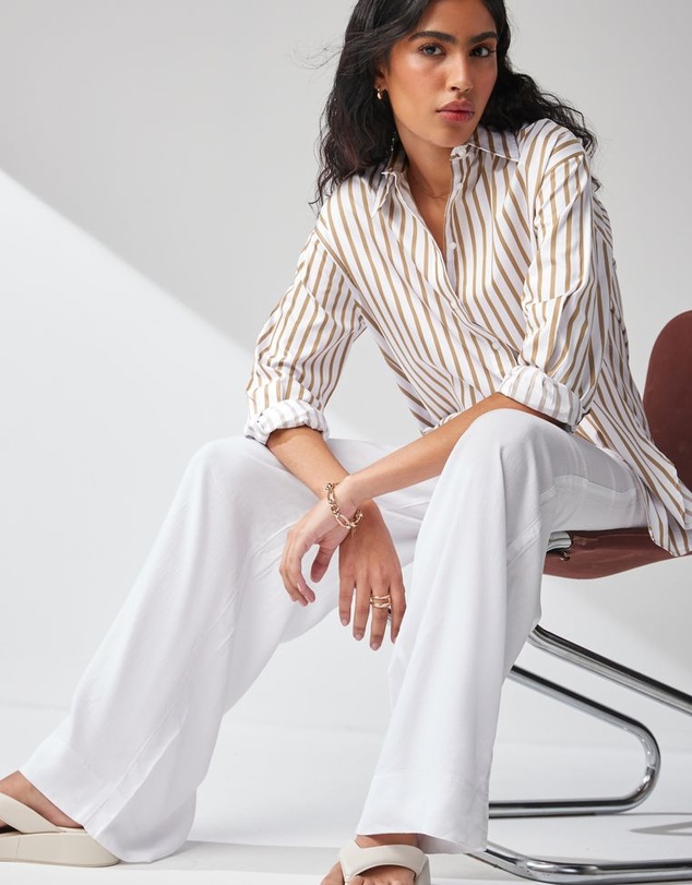 NEXT - Oversized Cotton Shirt