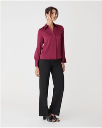 Forcast - Mae Satin Shirt