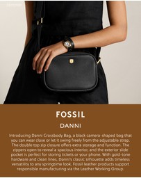 Fossil - Danni Black Crossbody Bag
