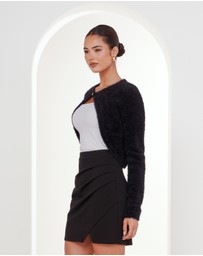 Pilgrim - Minxy Fluffy Knit Bolero