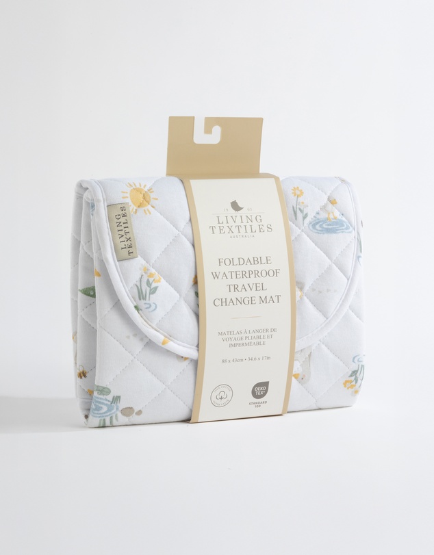 Living Textiles - Waterproof Travel Change Mat - Goosey Goosey