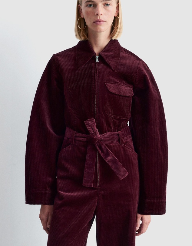& Other Stories - Belted Corduroy Jumpsuit