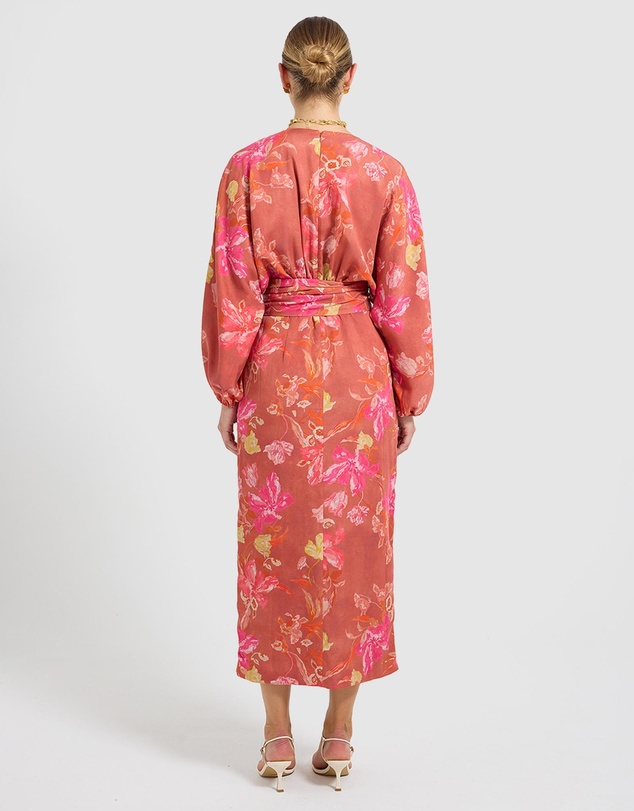 Pasduchas - Ruby Wrap Midi Dress