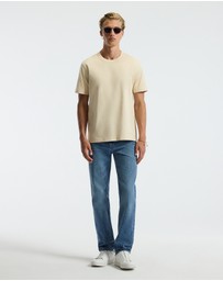 Calibre - Relaxed Crew T-shirt Biscuit