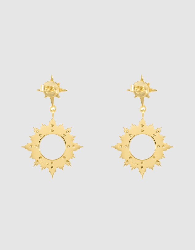 Wanderlust + Co - Sunseeker Gold Earrings