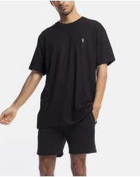 Counter Culture - Cypher Embroidery Oversize Tee