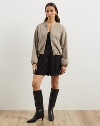 Atmos&Here - Wool Blend Bomber