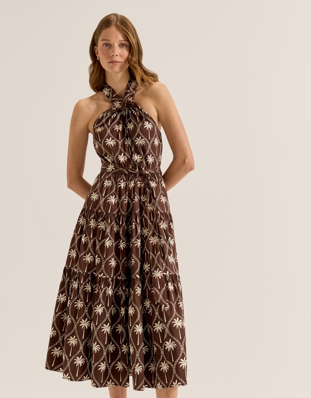 Review - Palms Halter Sun Dress
