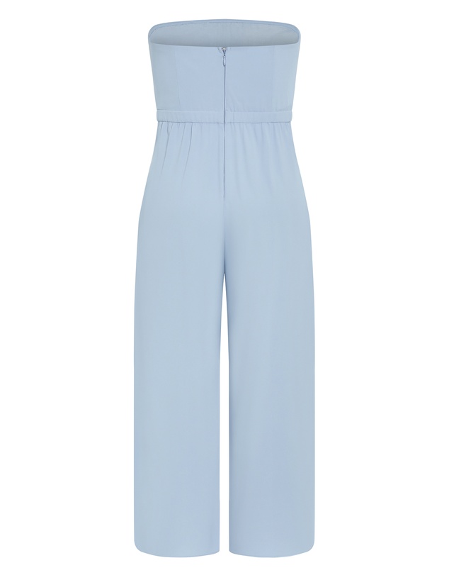 City Chic - Attract Strapless Jumpsuit