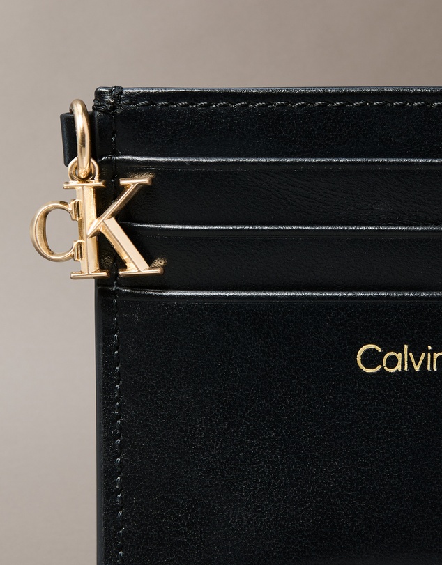 Calvin Klein - Leather Zip Card Case