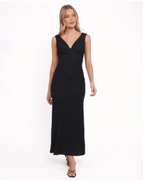 Petal & Pup - Sinclair Midi Dress - Black
