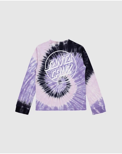 Santa Cruz - Opus Dot Centre Long Sleeve Tee - Kids