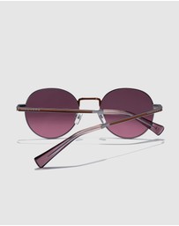 Hawkers Co - HAWKERS - Silver Red MOMA Sunglasses for Men and Women UV400