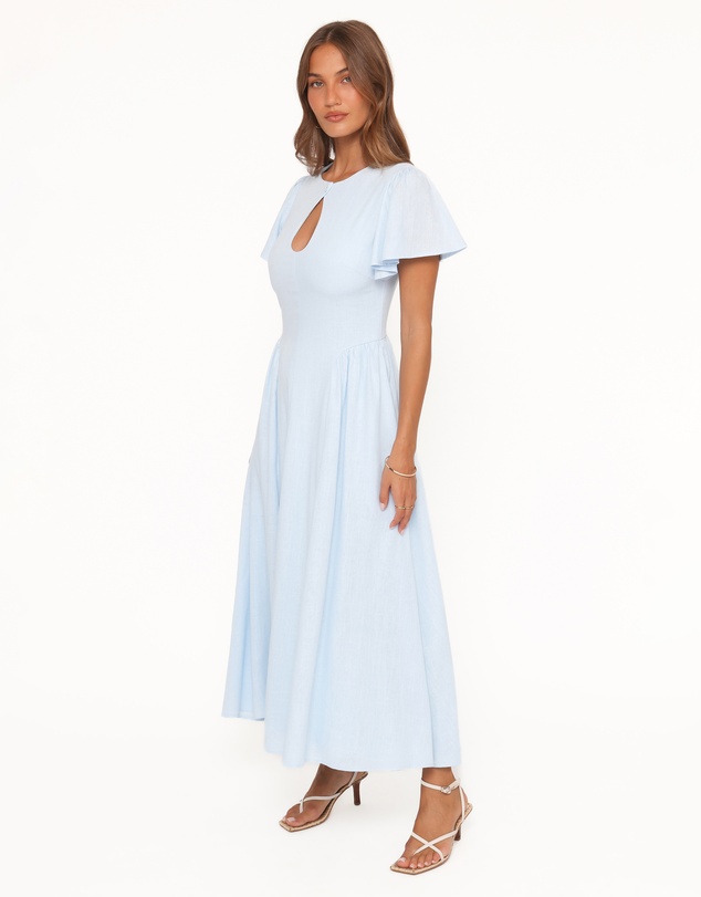 Petal & Pup - Jessima Midi Dress - Pale Blue
