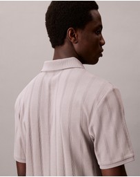 Calvin Klein - Variegated Rib Classic Polo Shirt