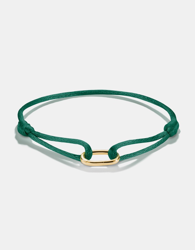 THOMAS SABO - THOMAS SABO Connect Textile Bracelet Green