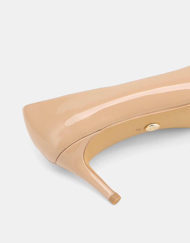 Wittner - Gabe Low Heels Nude Patent Leather