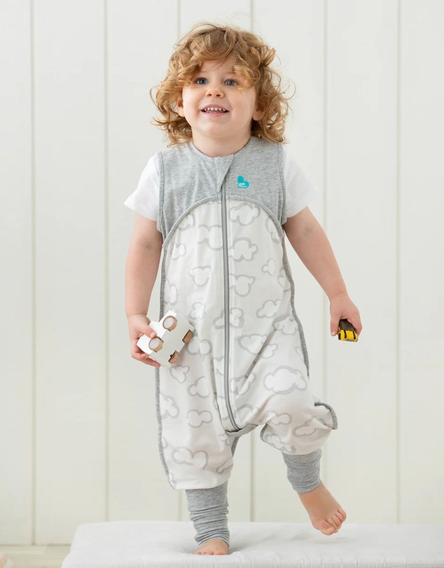 Love to Dream - Sleep Suit 0.2 TOG Organic in Grey